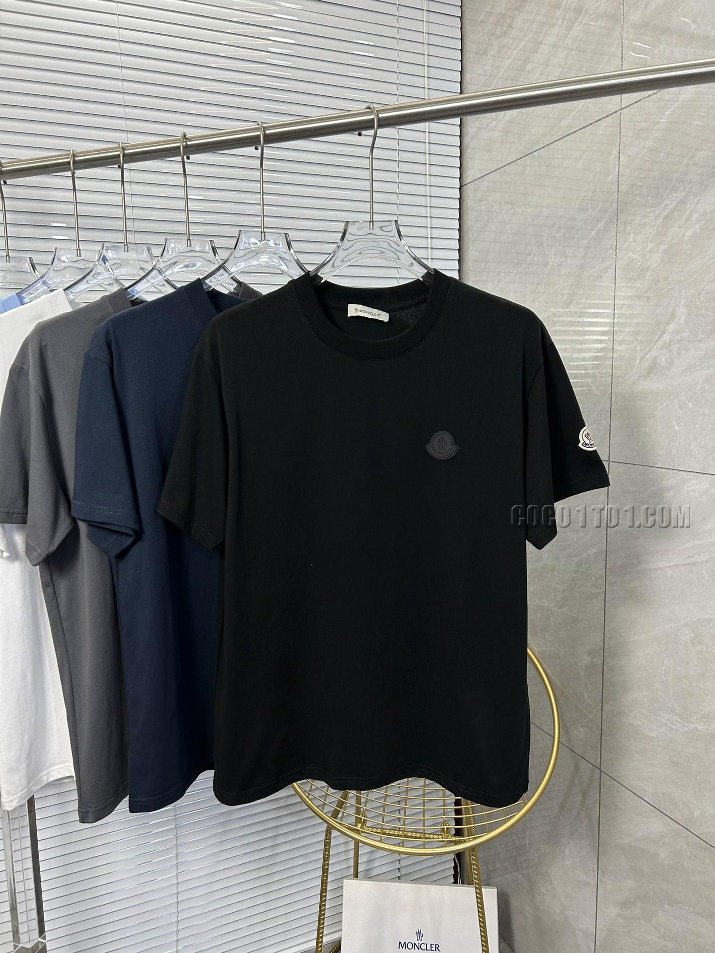 Moncler 24 Latest Couple's Short-Sleeve T-SHIRT NMONCLER42304