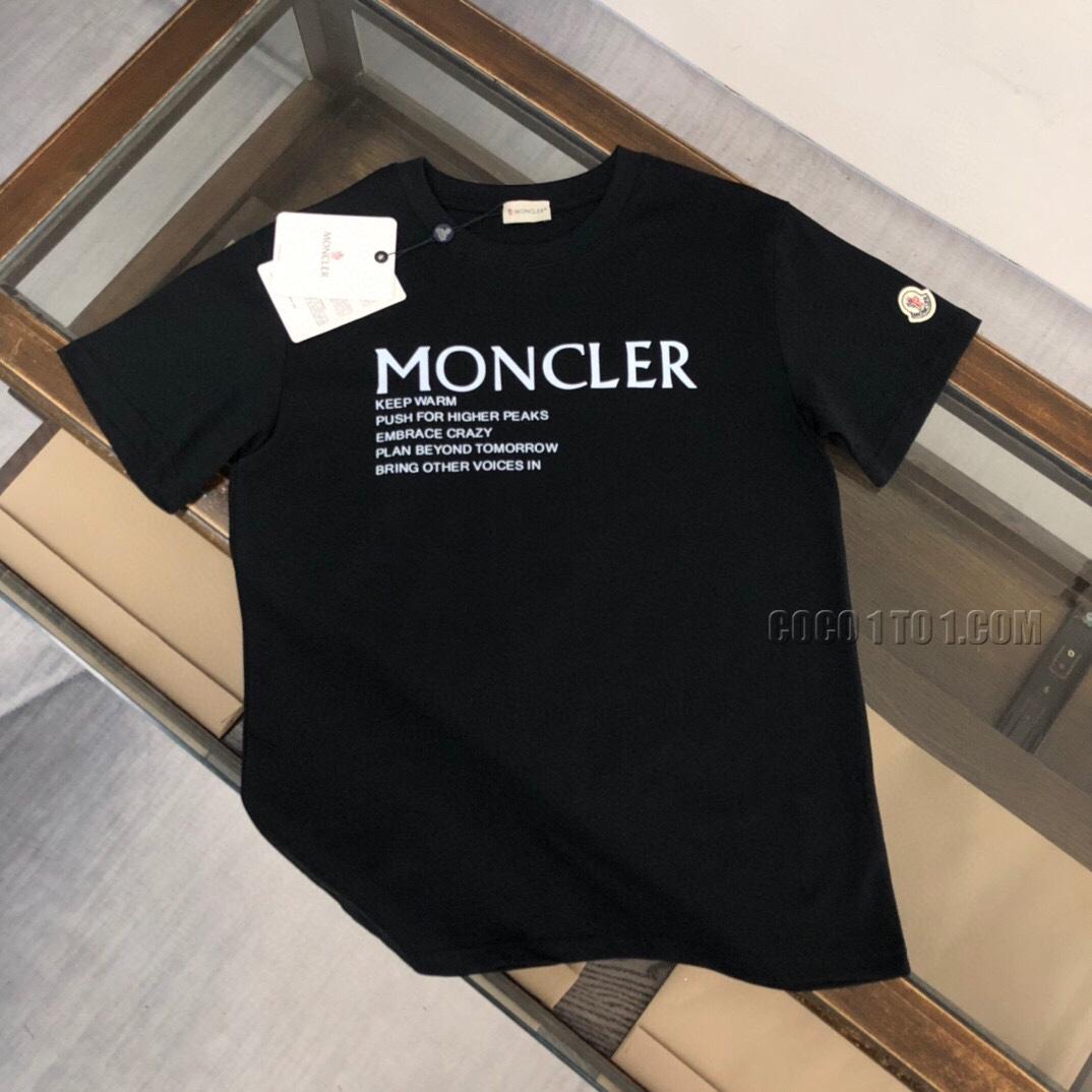 Moncler 2024 Summer New Arrival Brand Logo Printed Short-Sleeve T-SHIRT NMONCLER42304