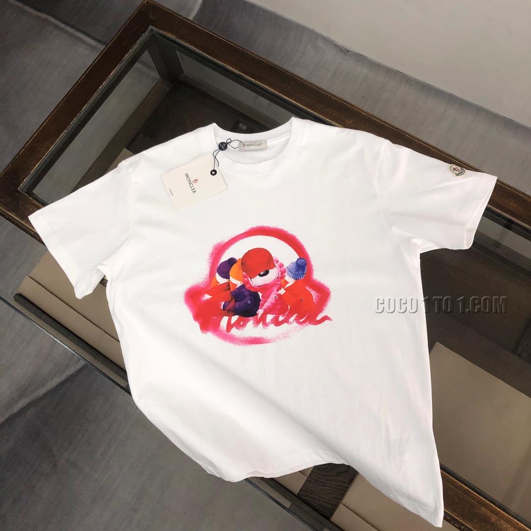 Moncler 24 Latest Couple's Short-Sleeve T-SHIRT NMONCLER42304