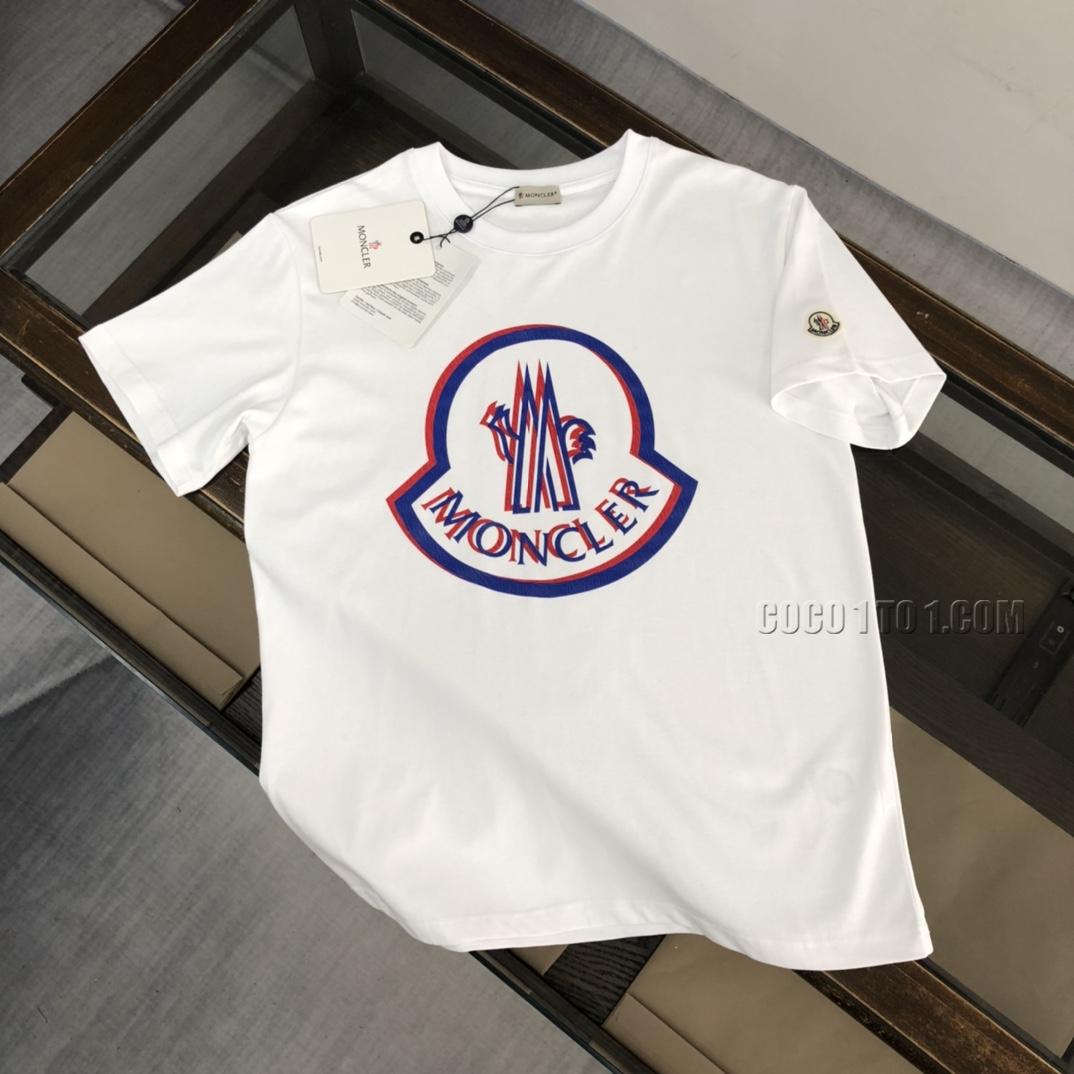 Moncler 2024 Summer New Arrival Brand Logo Printed Short-Sleeve T-SHIRT NMONCLER42304