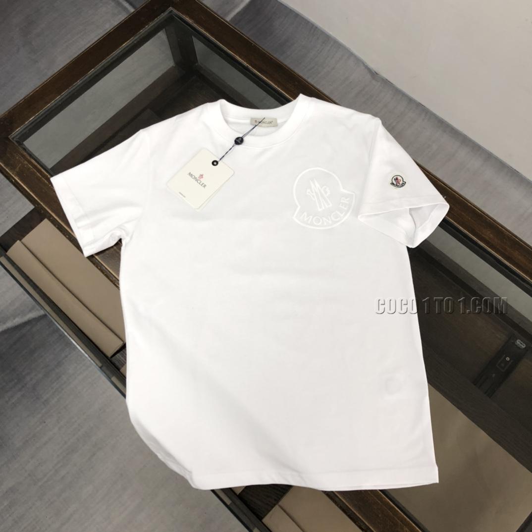 Moncler 2024 New Men's Round-Neck Short-Sleeve T-SHIRT NMONCLER42304