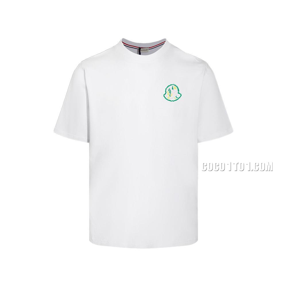 High-quality 2024 New Model Moncler Round-Neck Short-Sleeve T-SHIRT NMONCLER42304