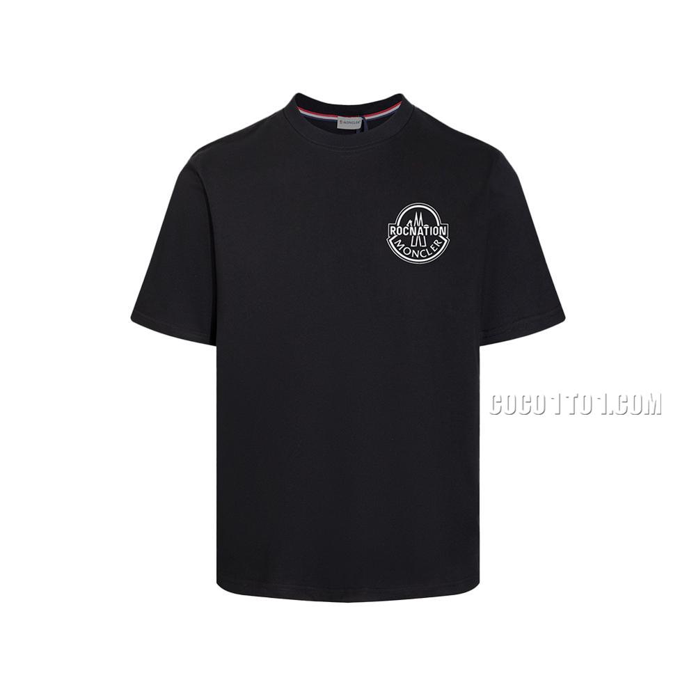 High-quality 2024 New Model Moncler Round-Neck Short-Sleeve T-SHIRT NMONCLER42304