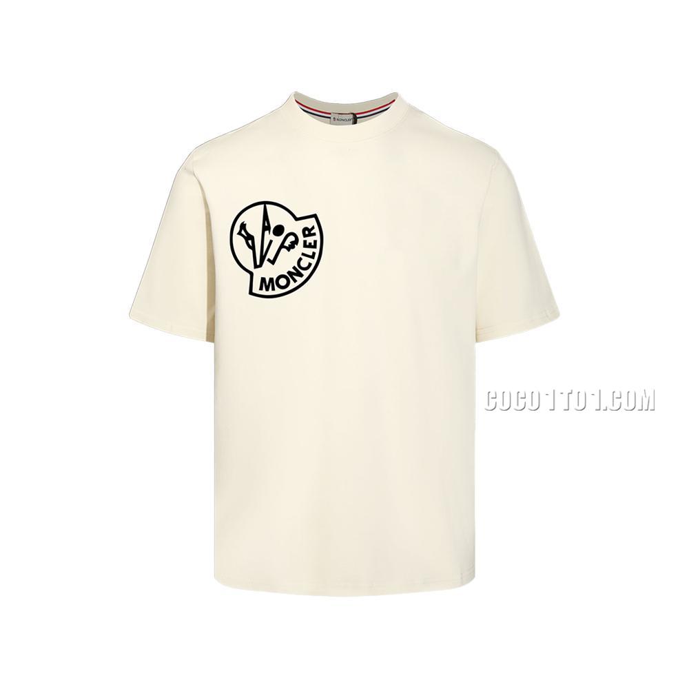 High-quality 2024 New Model Moncler Round-Neck Short-Sleeve T-SHIRT NMONCLER42304