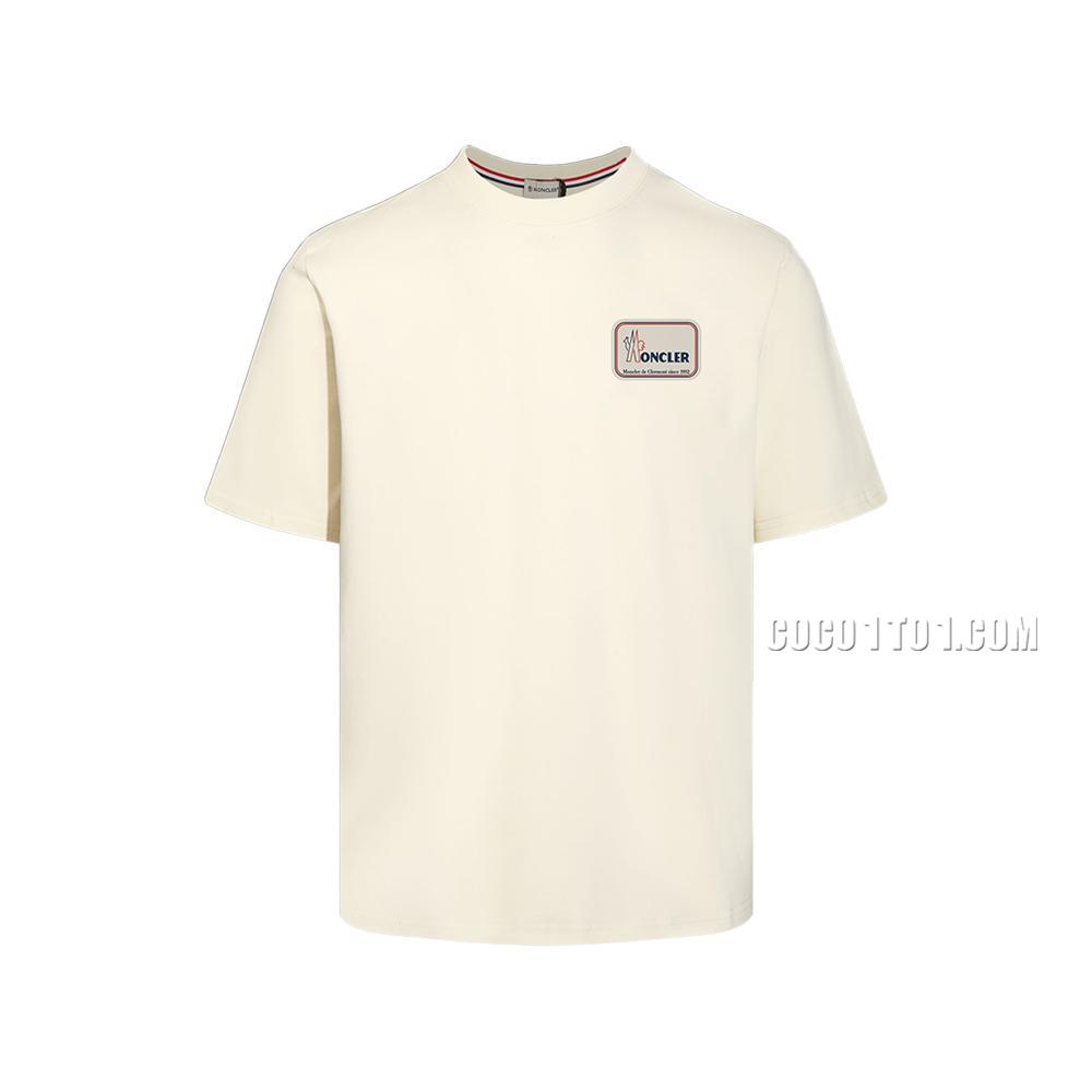High-quality 2024 New Model Moncler Round-Neck Short-Sleeve T-SHIRT NMONCLER42304