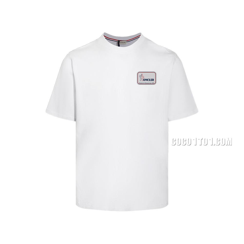 High-quality 2024 New Model Moncler Round-Neck Short-Sleeve T-SHIRT NMONCLER42304