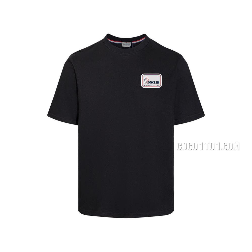 High-quality 2024 New Model Moncler Round-Neck Short-Sleeve T-SHIRT NMONCLER42304