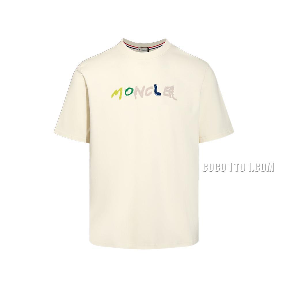 High-quality 2024 New Model Moncler Round-Neck Short-Sleeve T-SHIRT NMONCLER42304