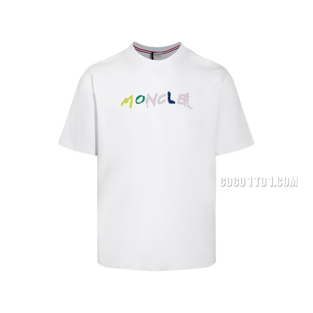 High-quality 2024 New Model Moncler Round-Neck Short-Sleeve T-SHIRT NMONCLER42304