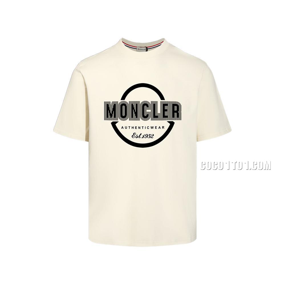 High-quality 2024 New Model Moncler Round-Neck Short-Sleeve T-SHIRT NMONCLER42304
