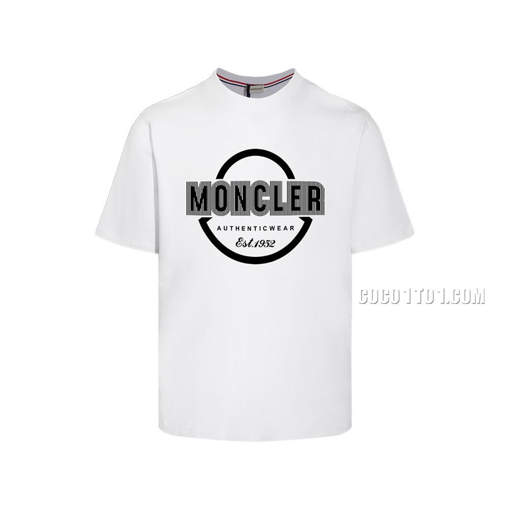 High-quality 2024 New Model Moncler Round-Neck Short-Sleeve T-SHIRT NMONCLER42304