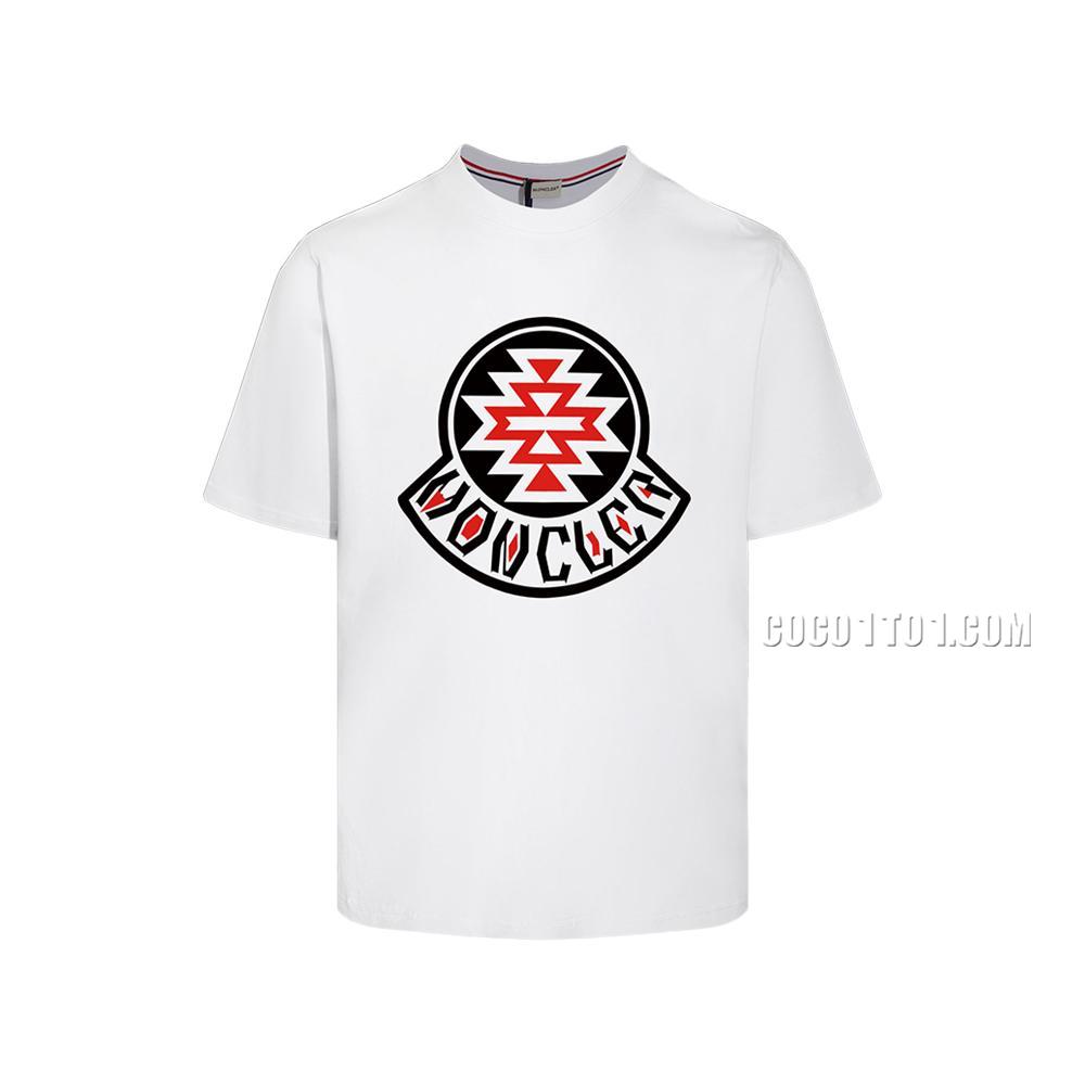 High-quality 2024 New Model Moncler Round-Neck Short-Sleeve T-SHIRT NMONCLER42304