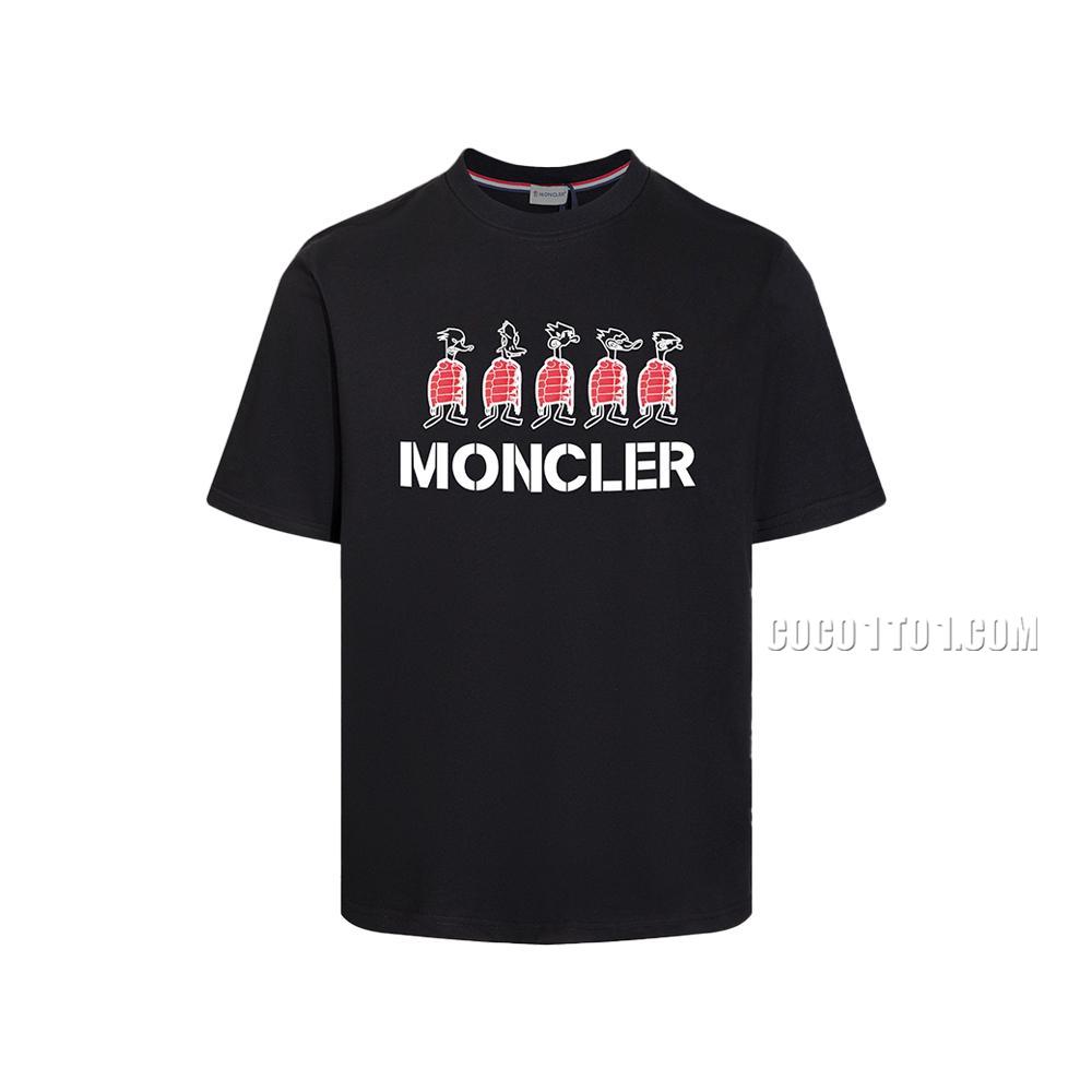 High-quality 2024 New Model Moncler Round-Neck Short-Sleeve T-SHIRT NMONCLER42304