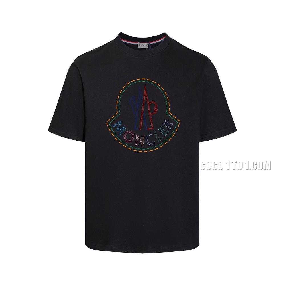 Moncler 2024 New Model Round-Neck Short-Sleeve T-SHIRT NMONCLER42304