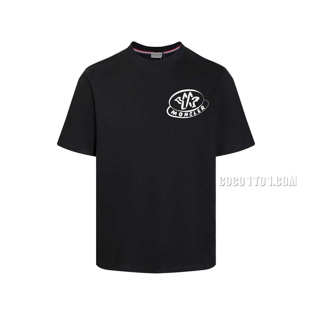 Moncler 2024 New Model Round-Neck Short-Sleeve T-SHIRT NMONCLER42304