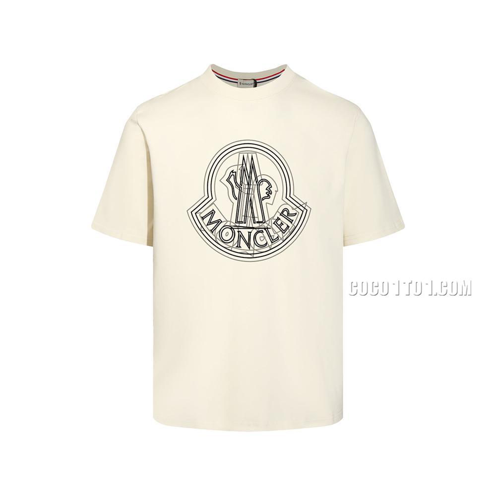Moncler 2024 New Model Round-Neck Short-Sleeve T-SHIRT NMONCLER42304