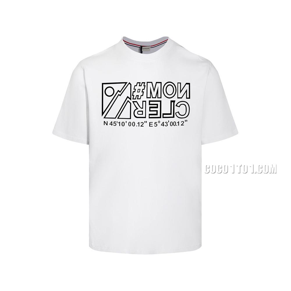 Moncler 2024 New Model Round-Neck Short-Sleeve T-SHIRT NMONCLER42304