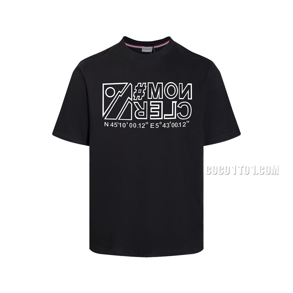 Moncler 2024 New Model Round-Neck Short-Sleeve T-SHIRT NMONCLER42304
