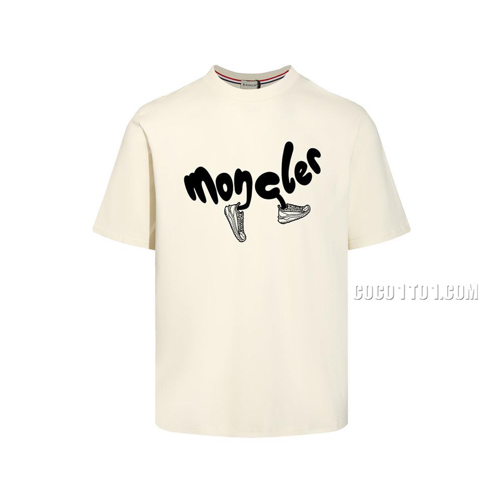 High-quality 2024 New Model Moncler Round-Neck Short-Sleeve T-SHIRT NMONCLER42304