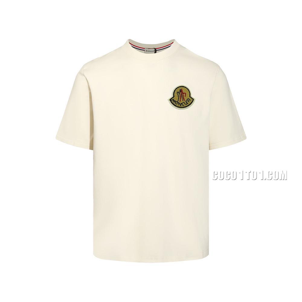 High-quality 2024 New Model Moncler Round-Neck Short-Sleeve T-SHIRT NMONCLER42304