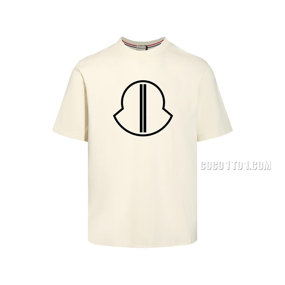 High-quality 2024 New Model Moncler Round-Neck Short-Sleeve T-SHIRT NMONCLER42304