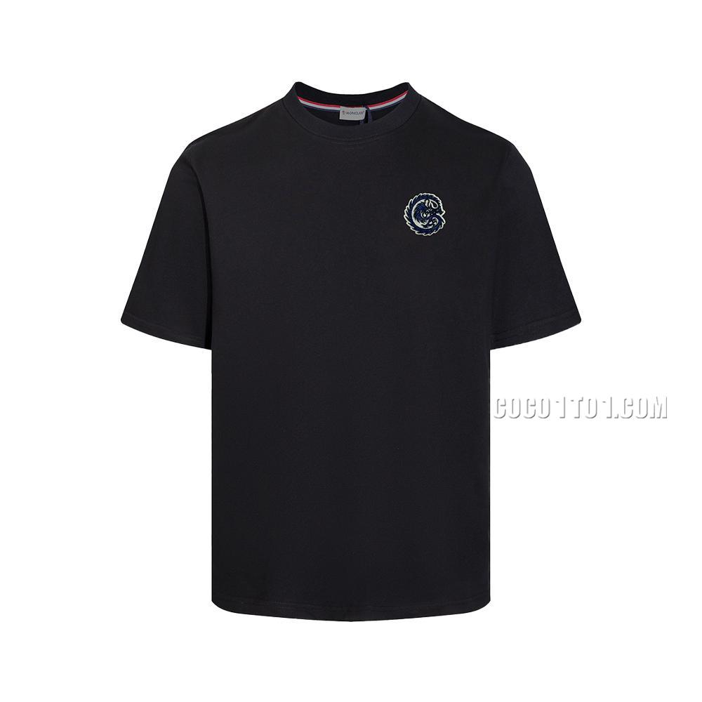 High-quality 2024 New Model Moncler Round-Neck Short-Sleeve T-SHIRT NMONCLER42304