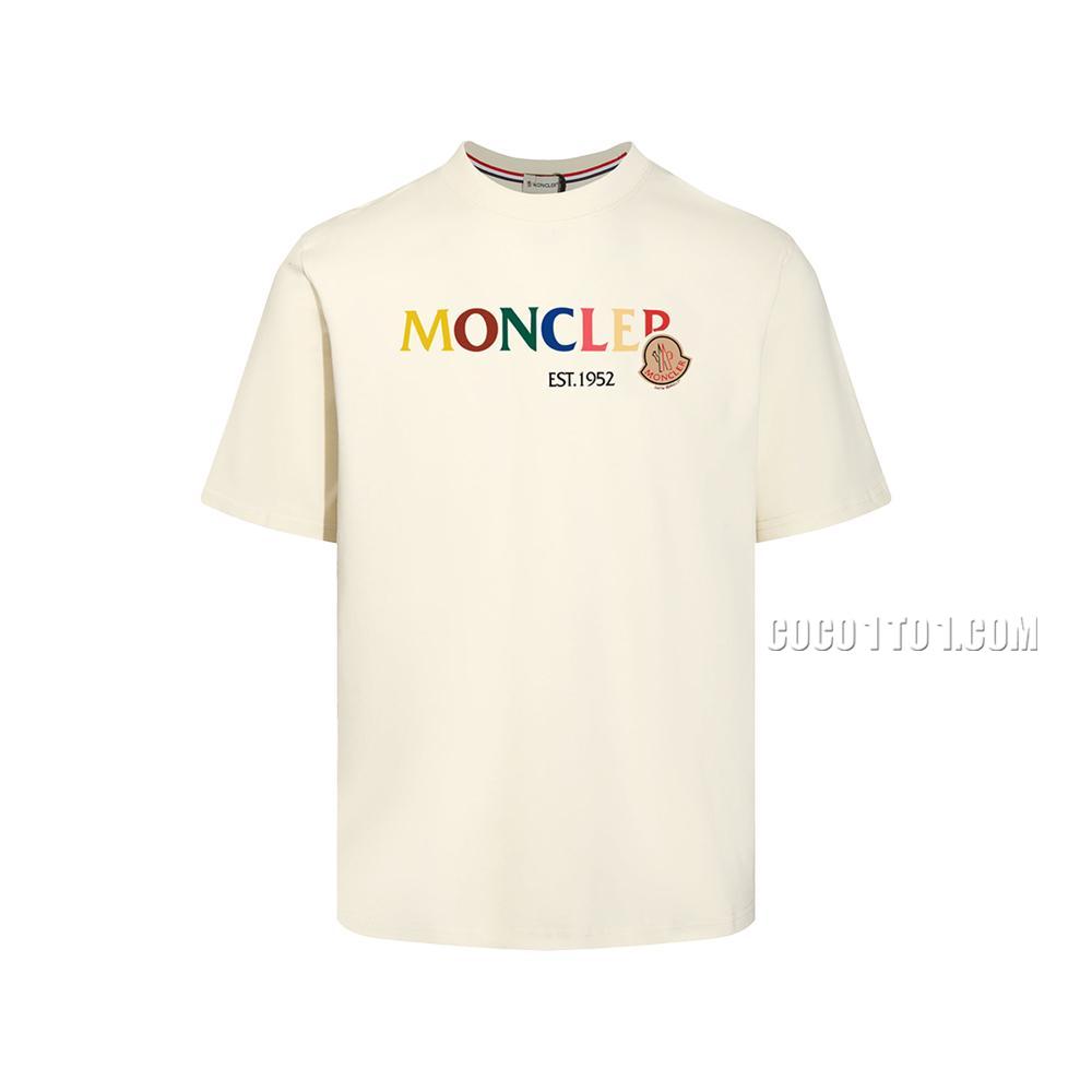 High-quality 2024 New Model Moncler Round-Neck Short-Sleeve T-SHIRT NMONCLER42304