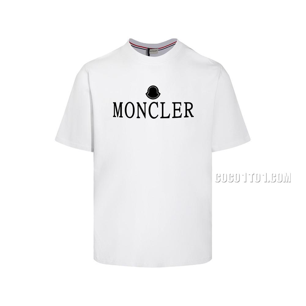 High-quality 2024 New Model Moncler Round-Neck Short-Sleeve T-SHIRT NMONCLER42304