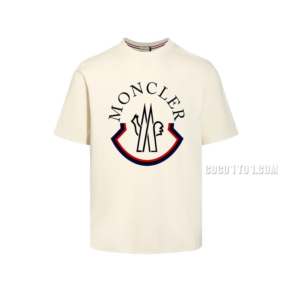 High-quality 2024 New Model Moncler Round-Neck Short-Sleeve T-SHIRT NMONCLER42304