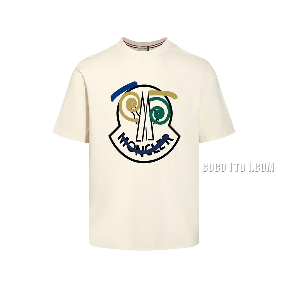 High-quality 2024 New Model Moncler Round-Neck Short-Sleeve T-SHIRT NMONCLER42304