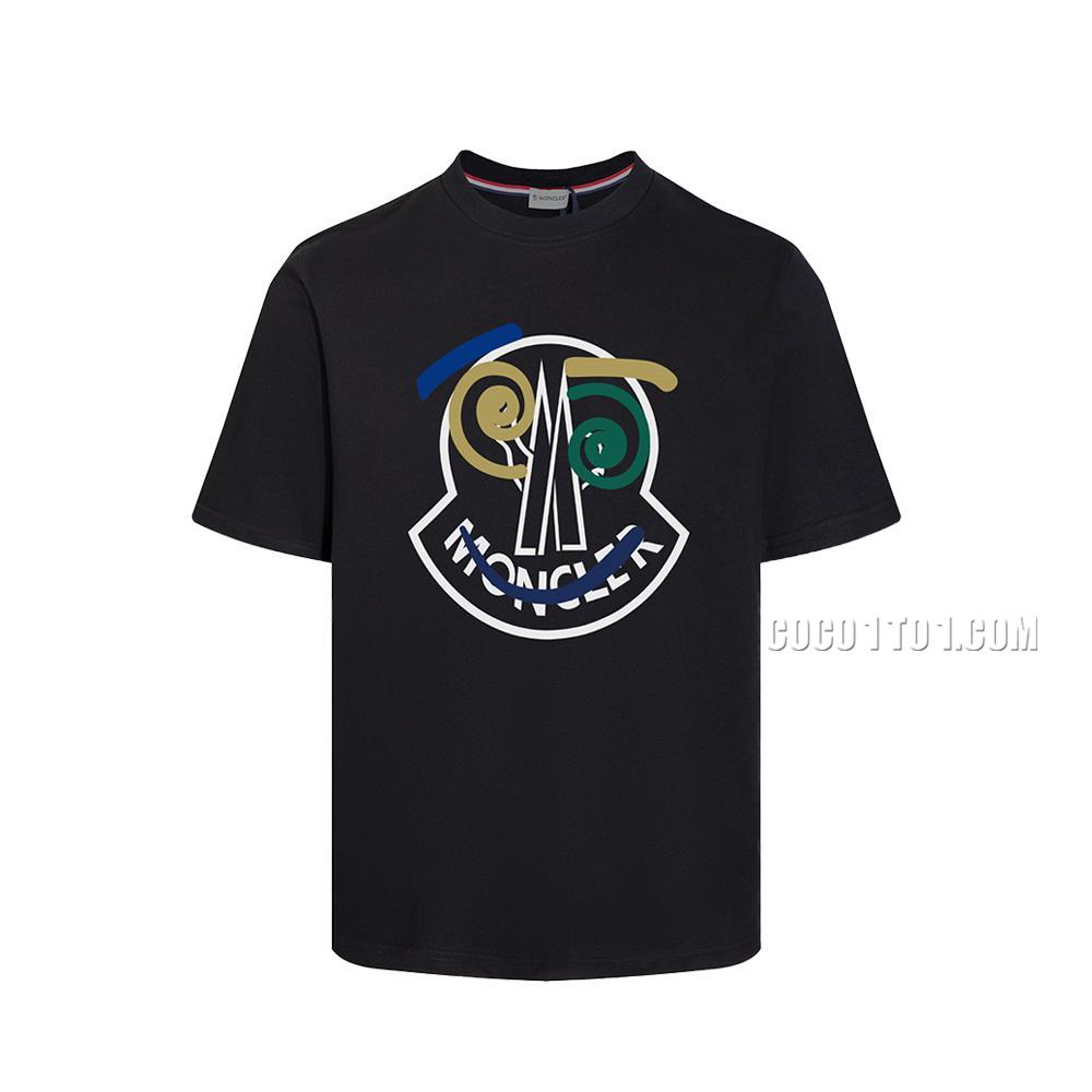High-quality 2024 New Model Moncler Round-Neck Short-Sleeve T-SHIRT NMONCLER42304