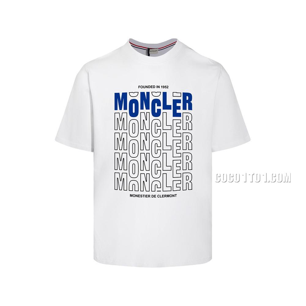 High-quality 2024 New Model Moncler Round-Neck Short-Sleeve T-SHIRT NMONCLER42304