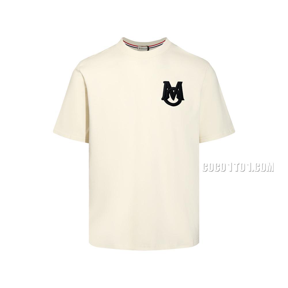High-quality 2024 New Model Moncler Round-Neck Short-Sleeve T-SHIRT NMONCLER42304