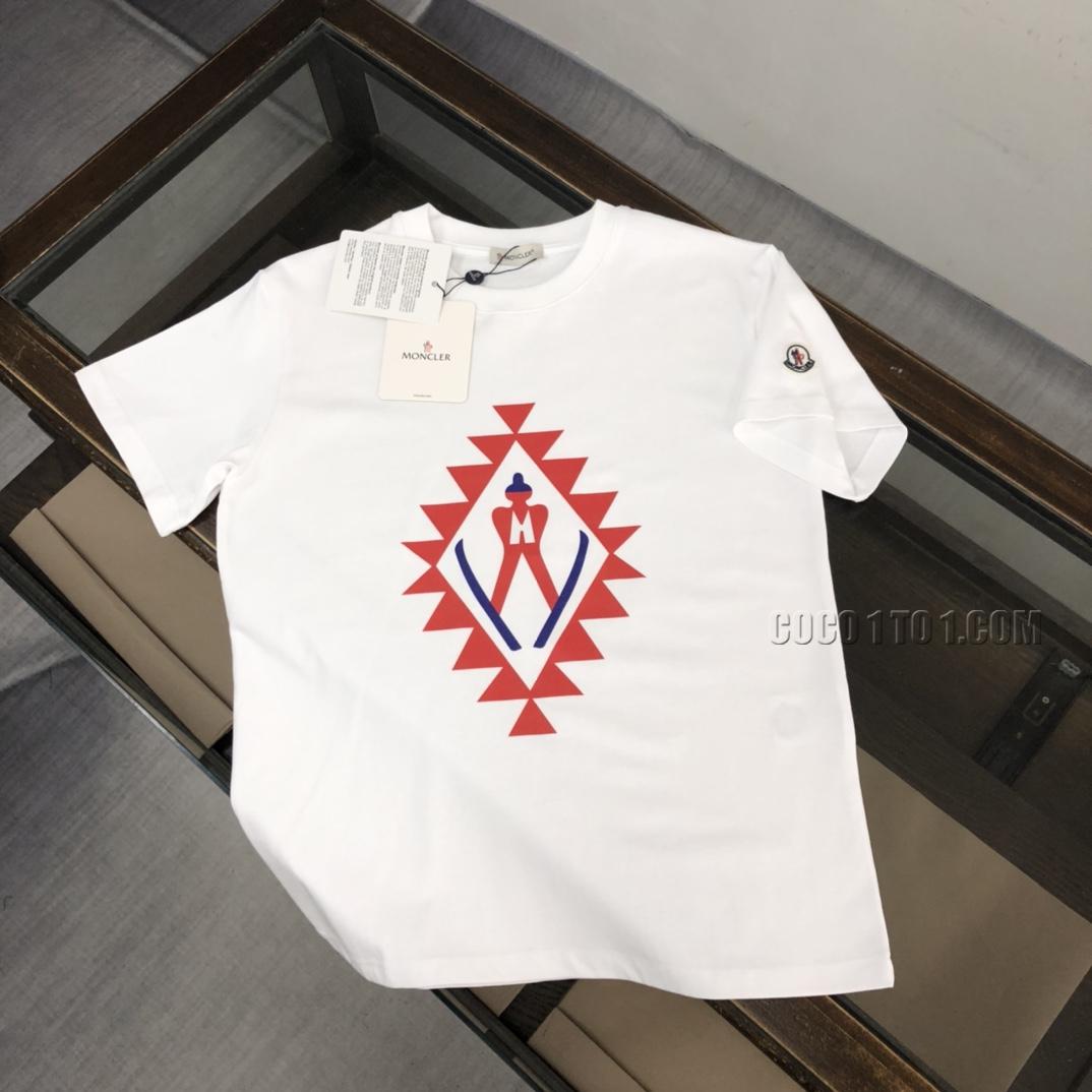 Moncler 2024 New Men's Round Neck Short Sleeve T-SHIRT NMONCLER42304