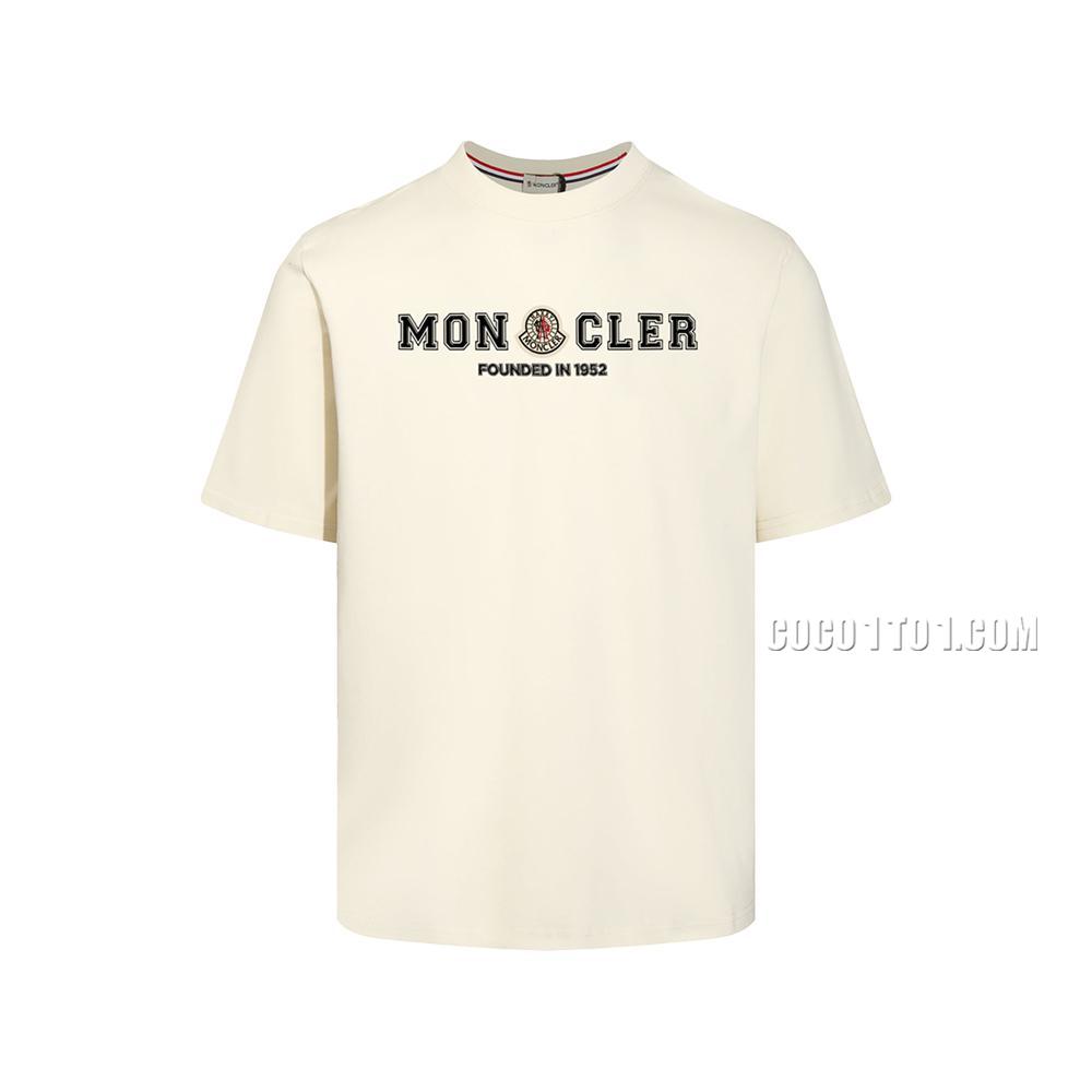 High-quality 2024 New Model Moncler Round-Neck Short-Sleeve T-SHIRT NMONCLER42304