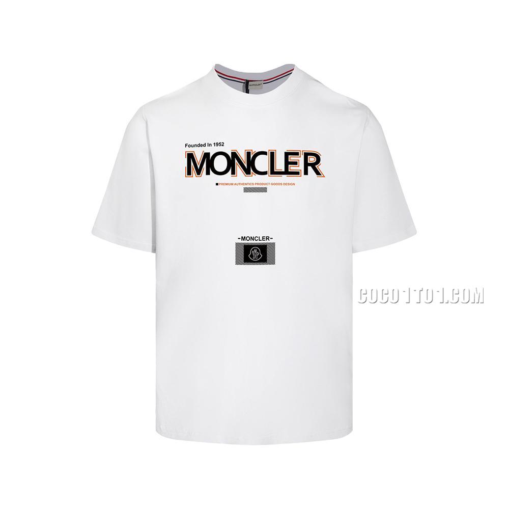 High-quality 2024 New Model Moncler Round-Neck Short-Sleeve T-SHIRT NMONCLER42304