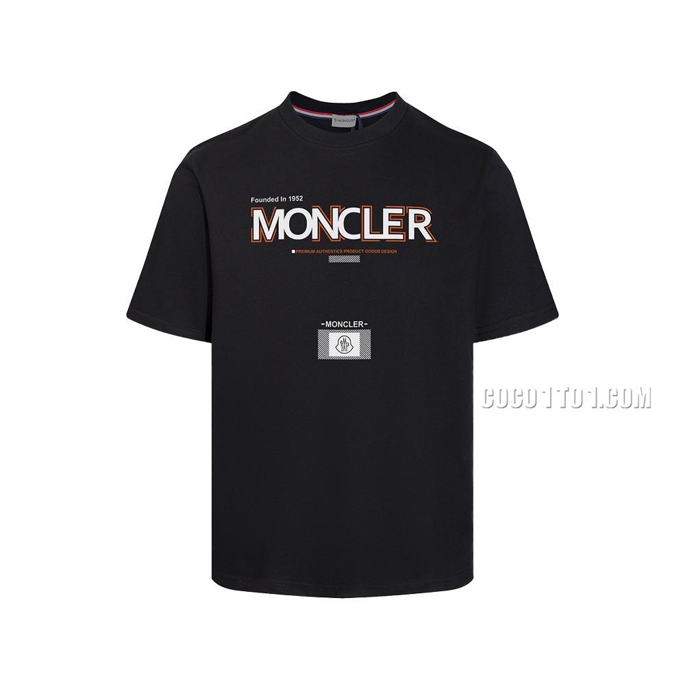 High-quality 2024 New Model Moncler Round-Neck Short-Sleeve T-SHIRT NMONCLER42304