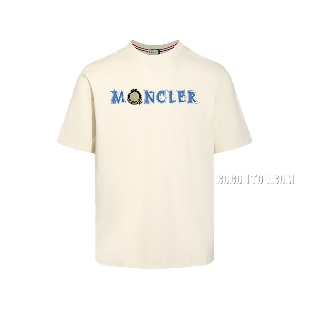 High-quality 2024 New Model Moncler Round-Neck Short-Sleeve T-SHIRT NMONCLER42304