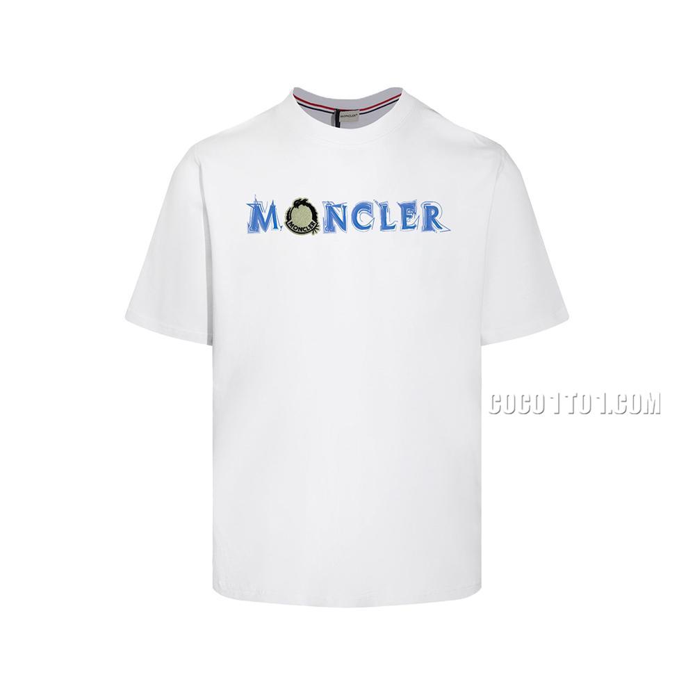 High-quality 2024 New Model Moncler Round-Neck Short-Sleeve T-SHIRT NMONCLER42304