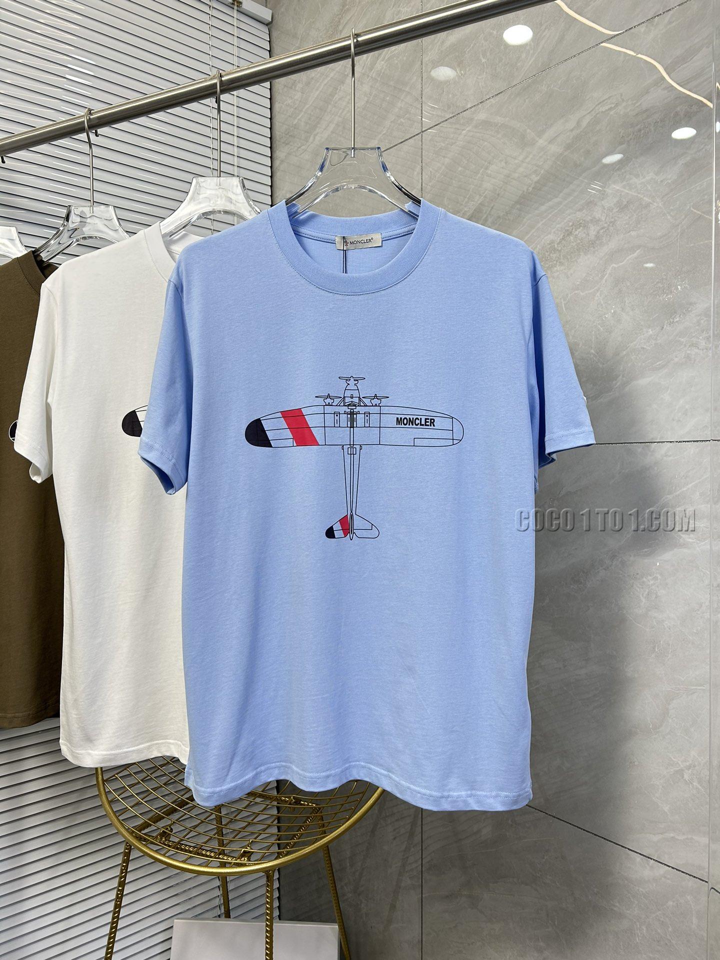 Moncler 24 Latest Couple's Short-Sleeve T-SHIRT NMONCLER42304