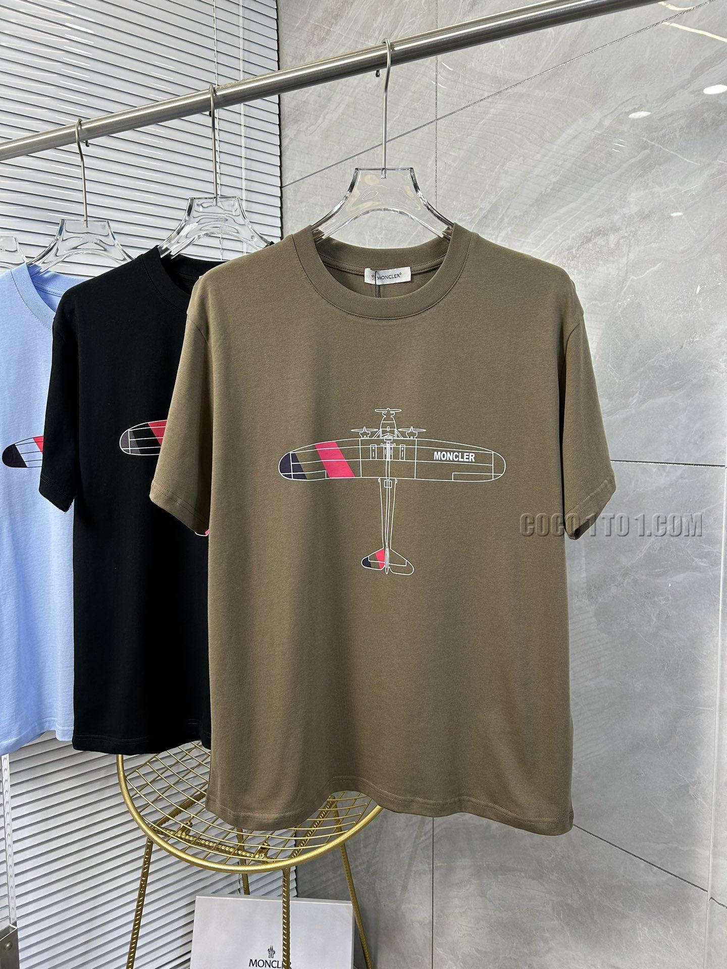 Moncler 24 Latest Couple's Short-Sleeve T-SHIRT NMONCLER42304