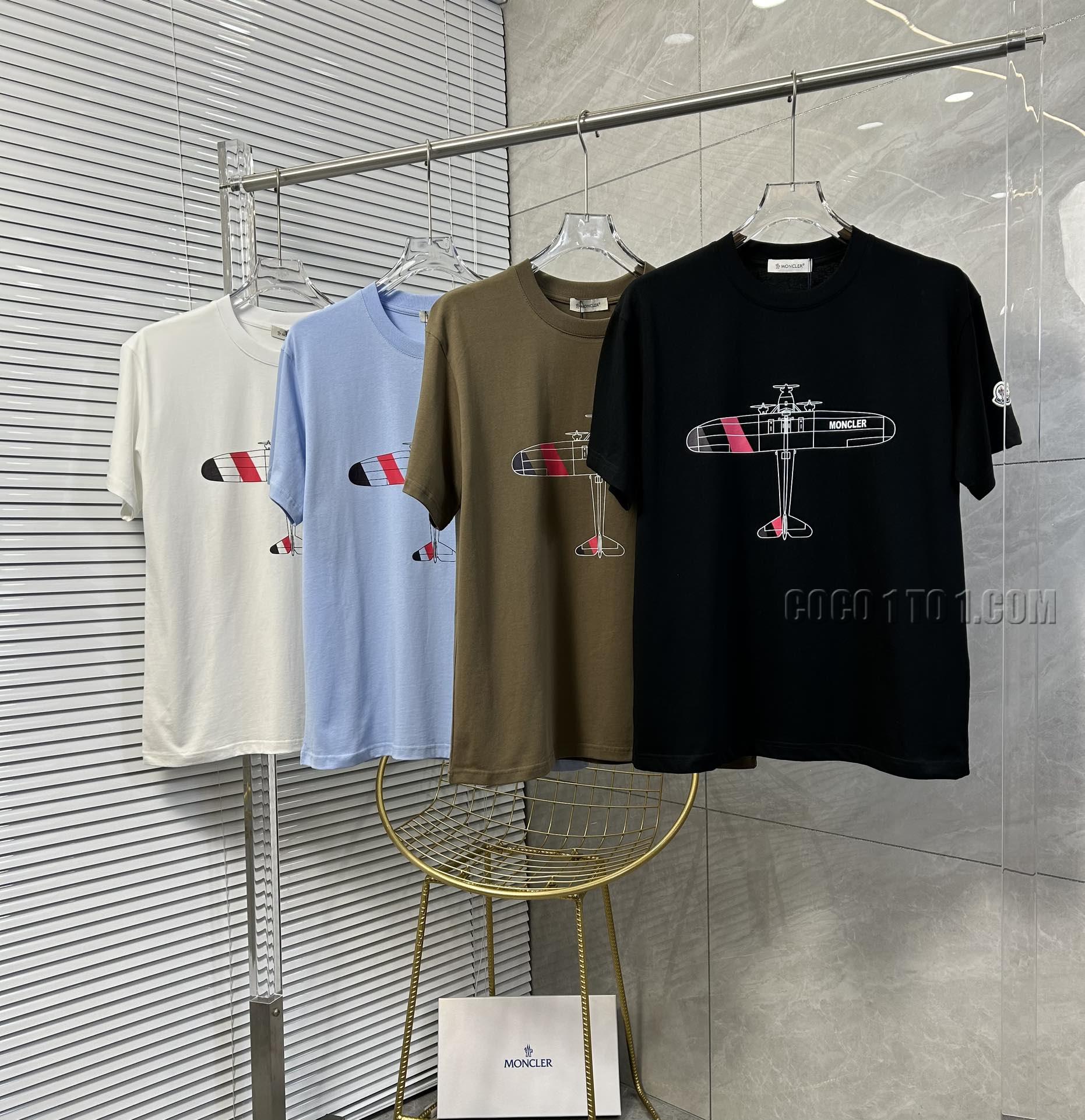 Moncler 24 Latest Couple's Short-Sleeve T-SHIRT NMONCLER42304