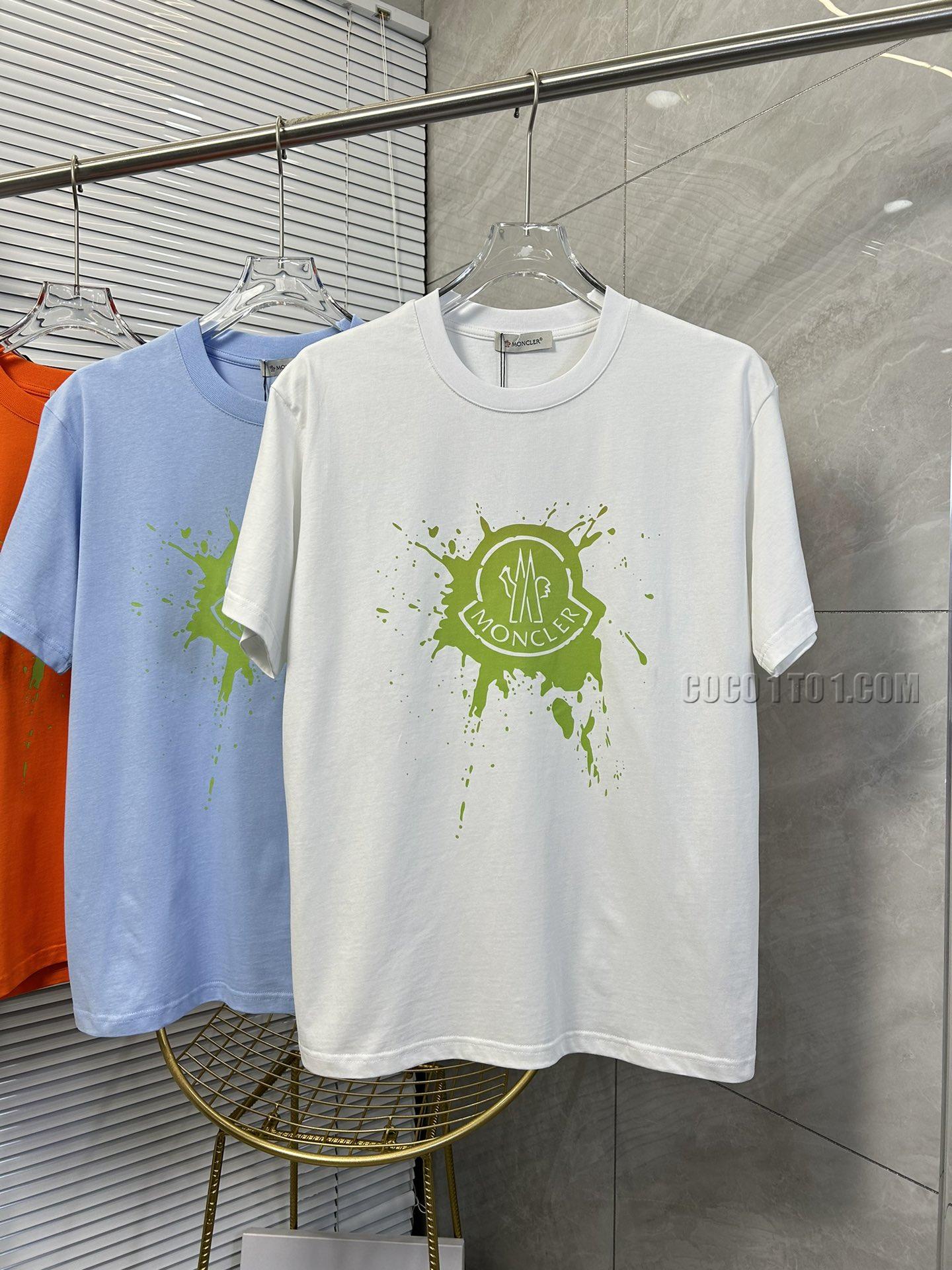 Moncler 24 Latest Couple's Short-Sleeve T-SHIRT NMONCLER42304