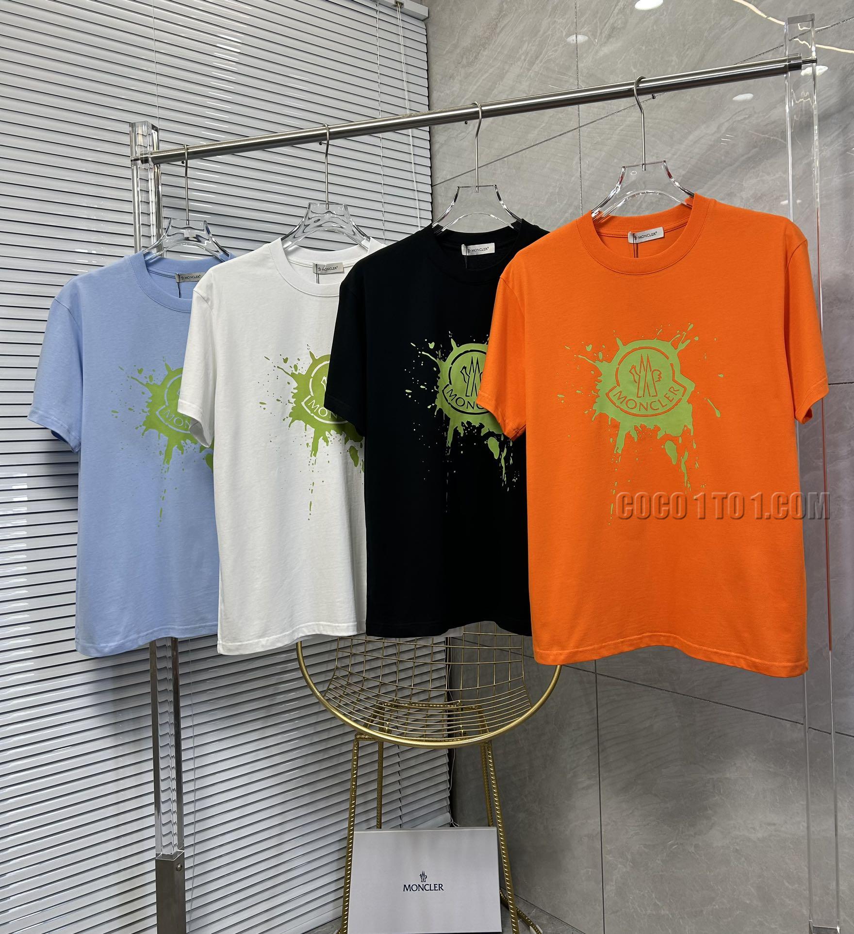 Moncler 24 Latest Couple's Short-Sleeve T-SHIRT NMONCLER42304