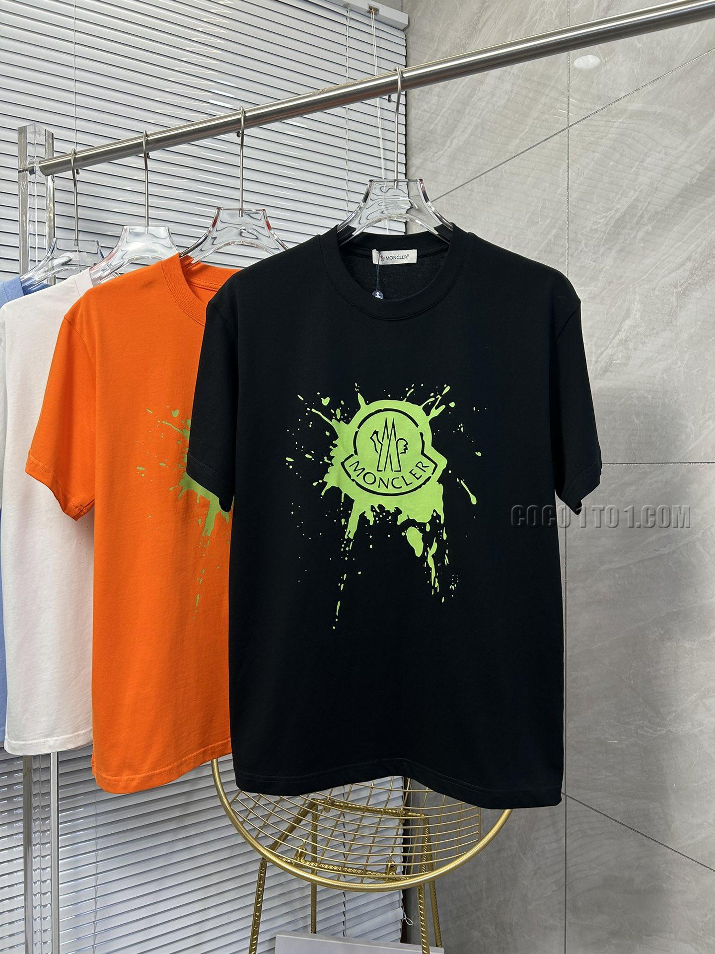 Moncler 24 Latest Couple's Short-Sleeve T-SHIRT NMONCLER42304