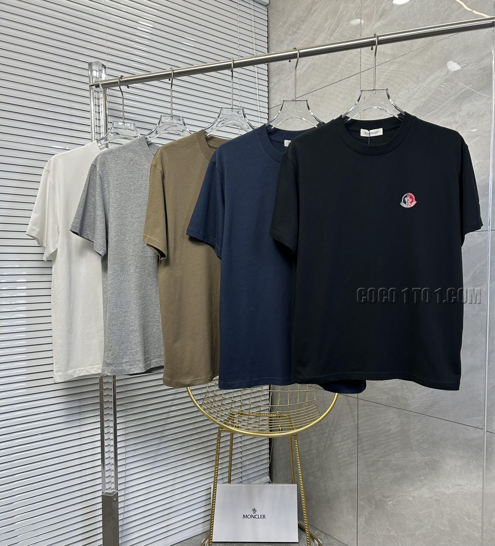 Moncler 24 Latest Couple's Short-Sleeve T-SHIRT NMONCLER42304