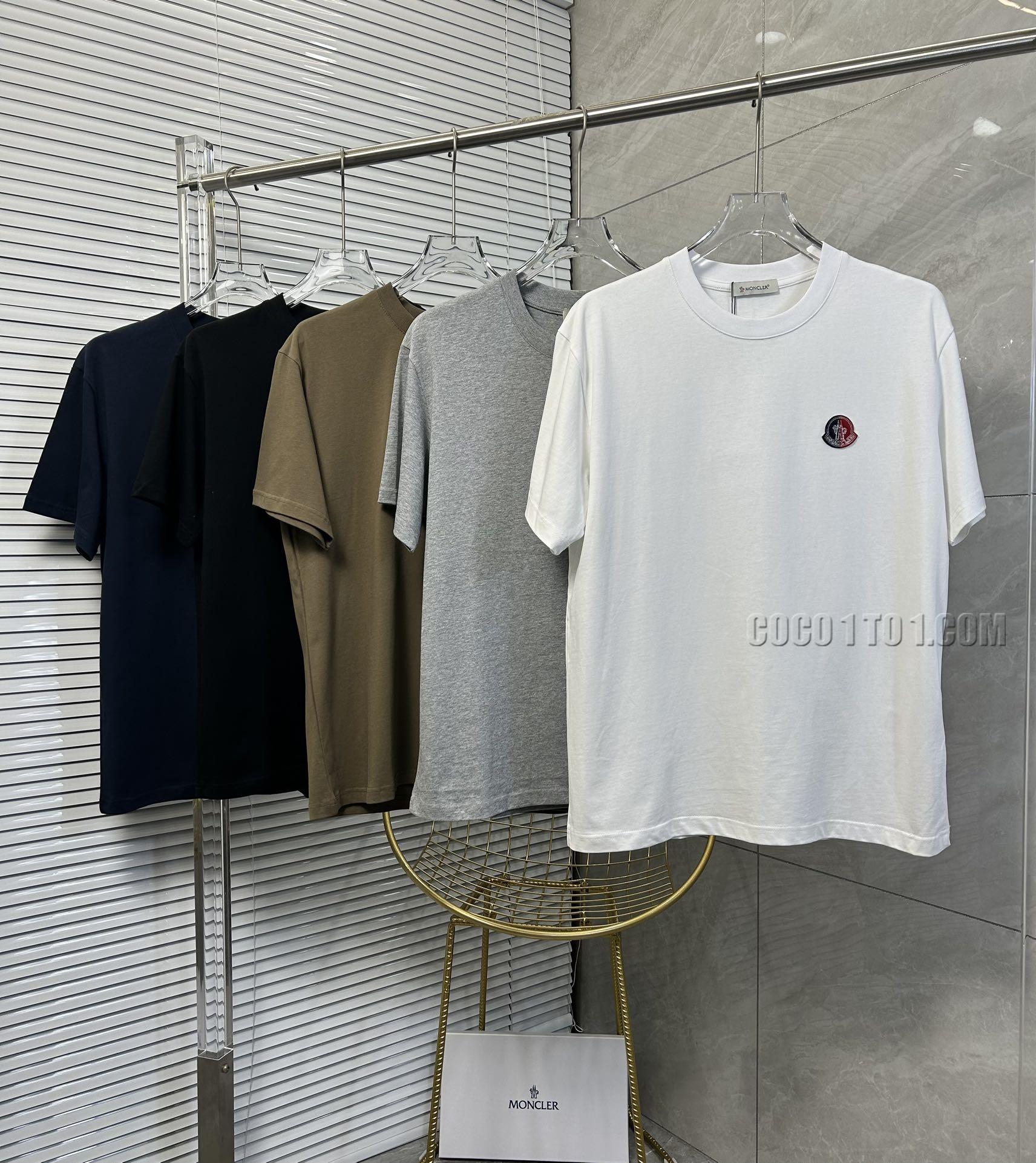 Moncler 24 Latest Couple's Short-Sleeve T-SHIRT NMONCLER42304