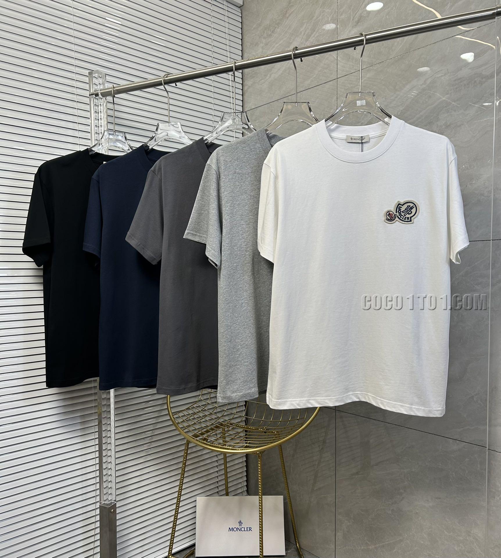 Moncler 24 Latest Couple's Short-Sleeve T-SHIRT NMONCLER42304