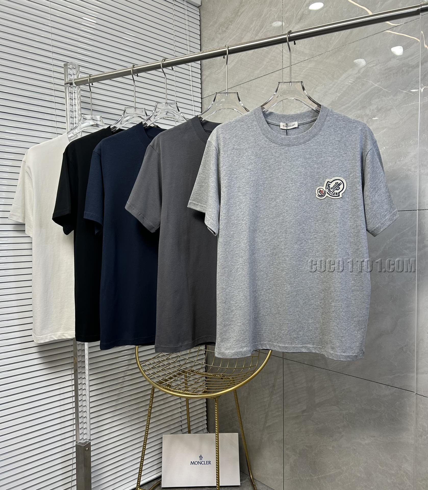 Moncler 24 Latest Couple's Short-Sleeve T-SHIRT NMONCLER42304
