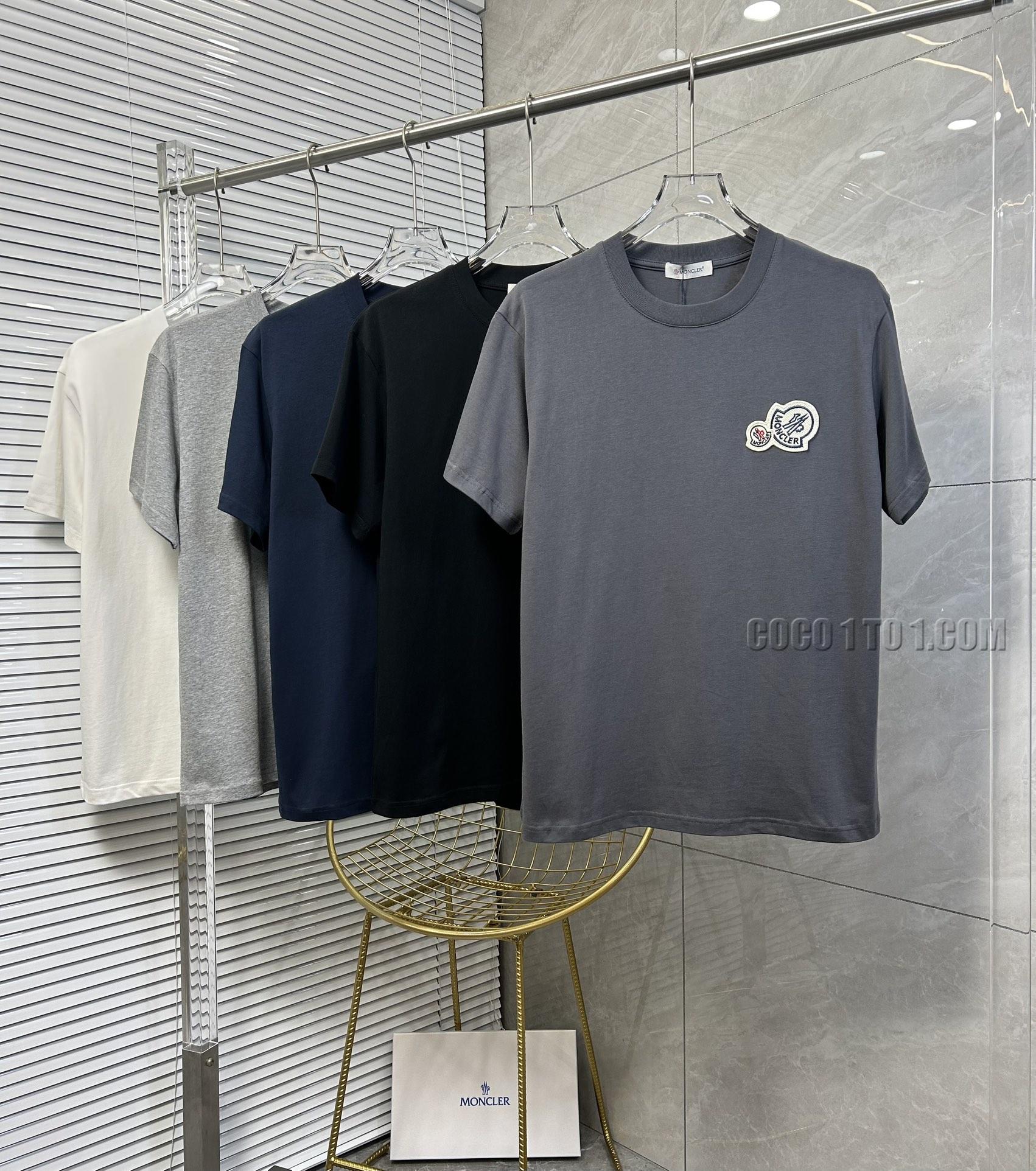 Moncler 24 Latest Couple's Short-Sleeve T-SHIRT NMONCLER42304